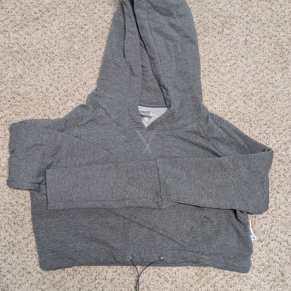 Gray Hooded Sweatshirt
